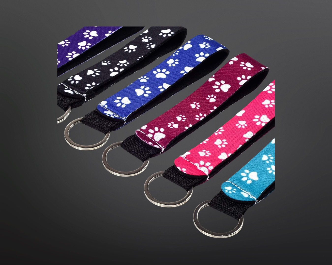 Wristlet keychain