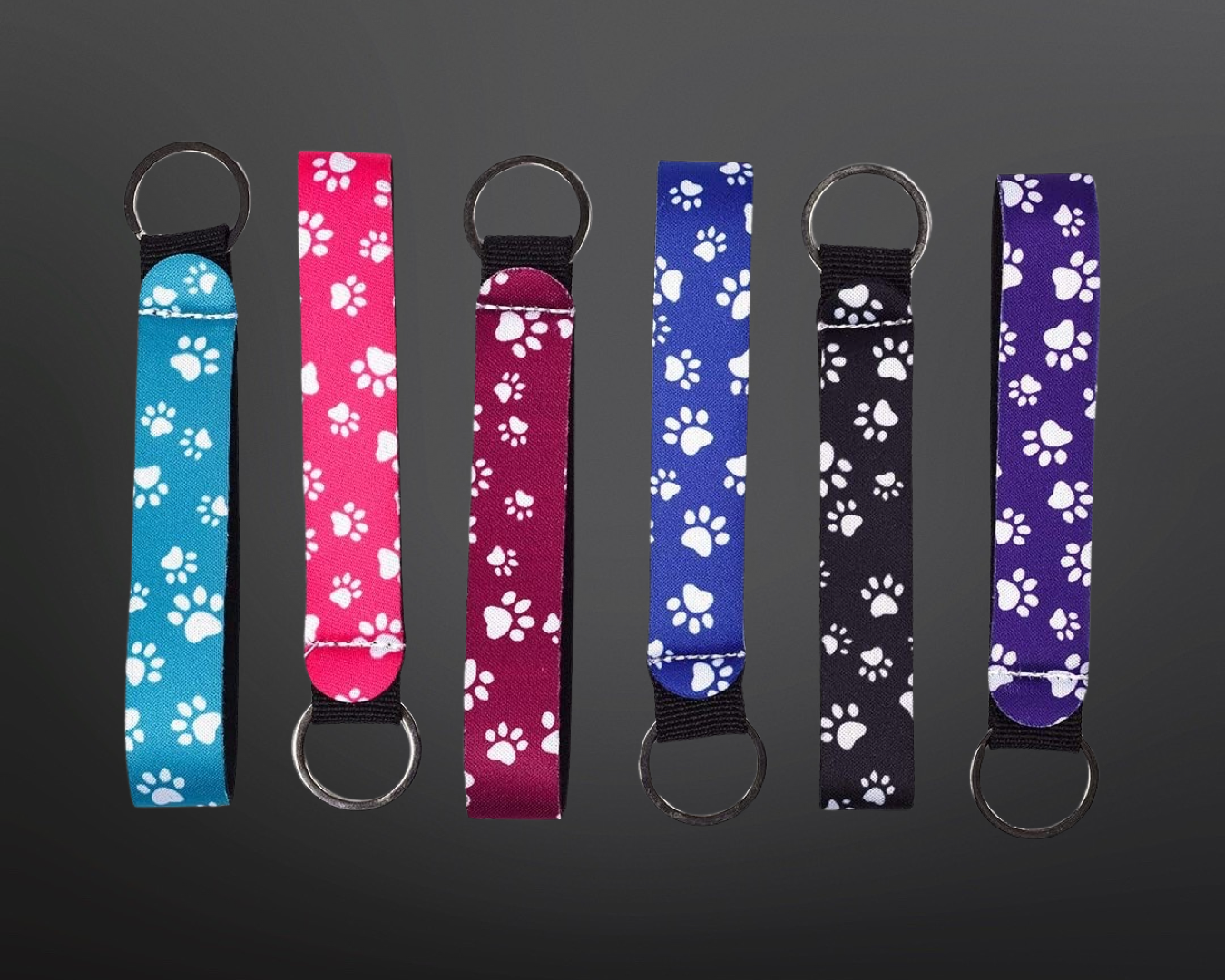 Wristlet keychain