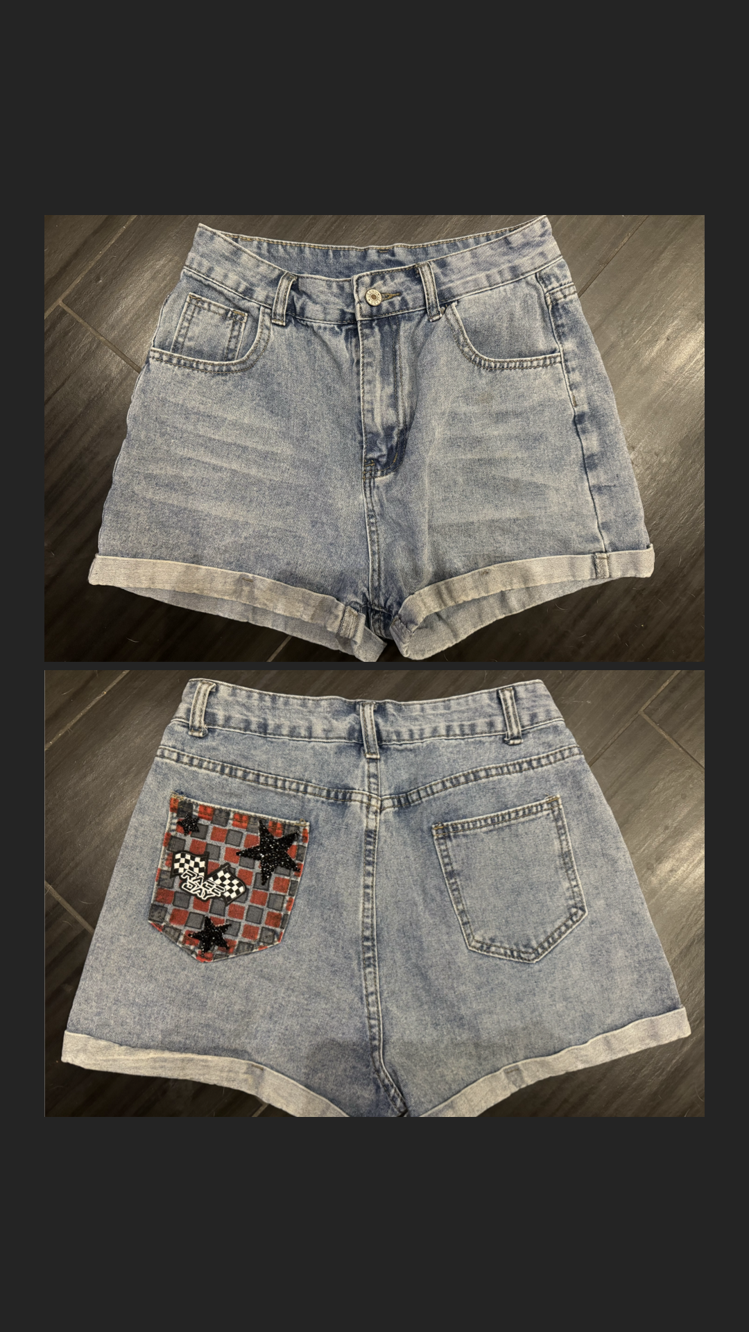 Customized Jean Shorts