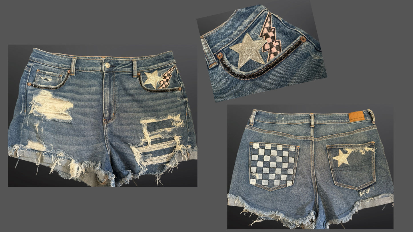 Customized Jean Shorts