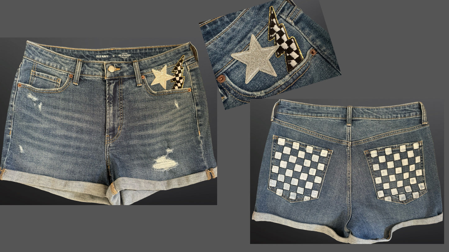 Customized Jean Shorts