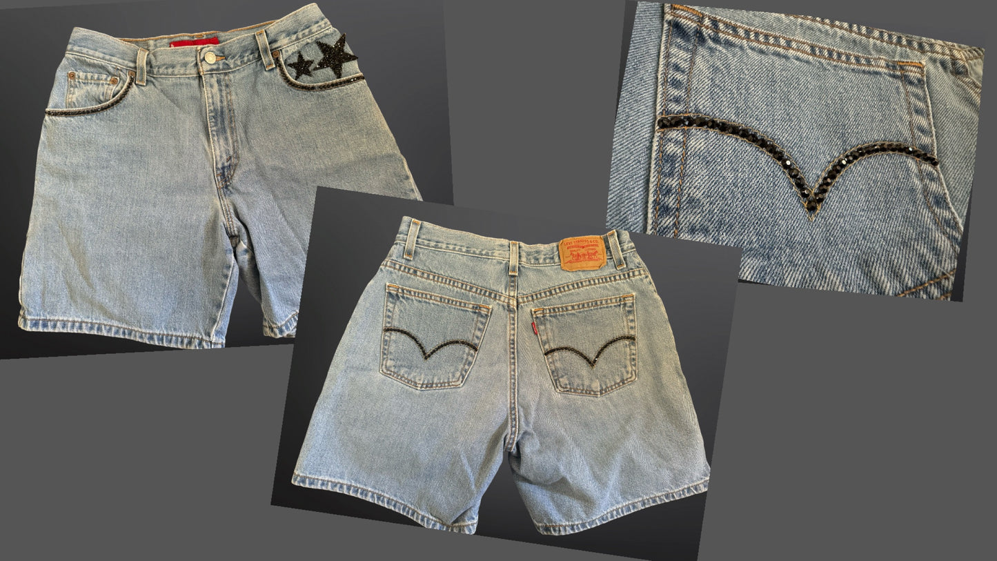 Customized Jean Shorts