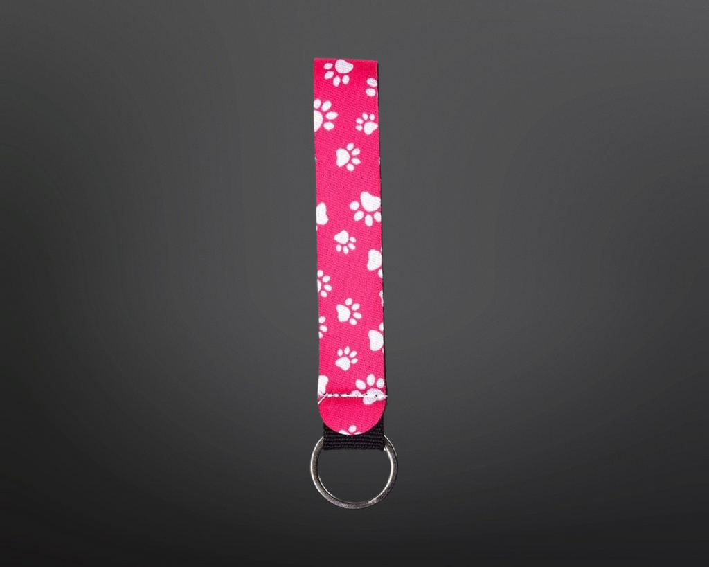 Wristlet keychain