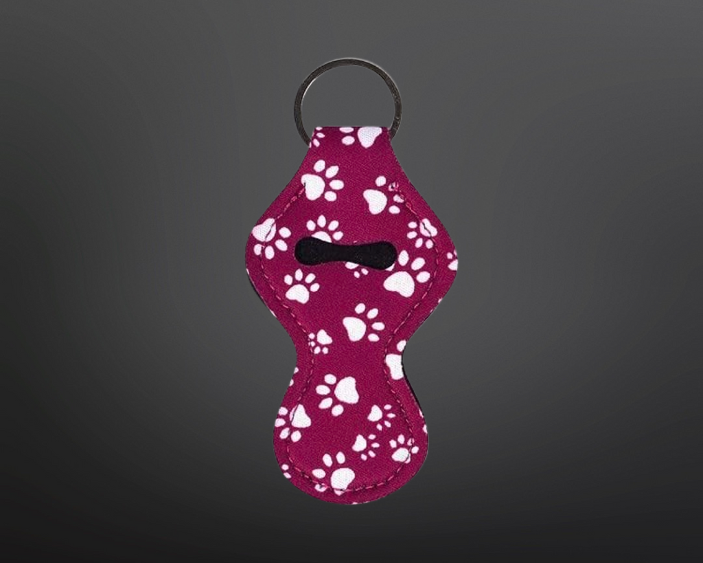 Chapstick Keychain Holder