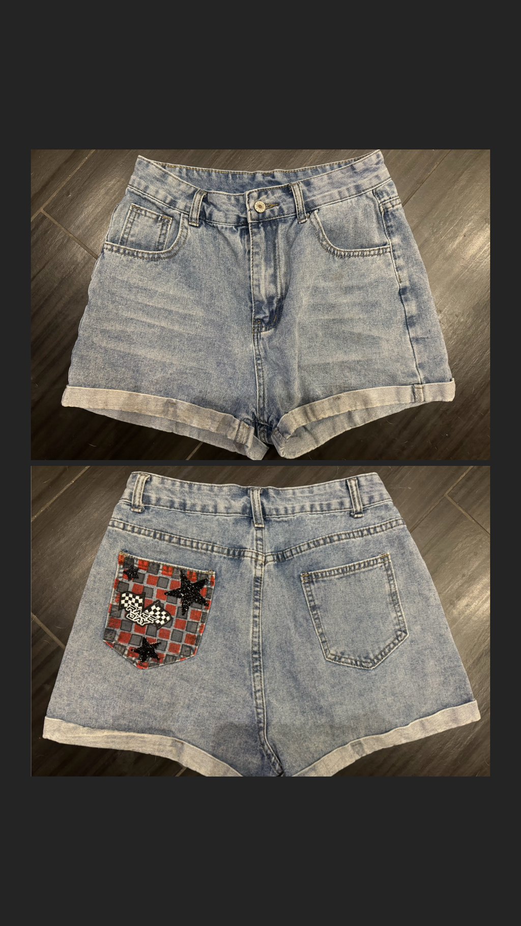 Customized Jean Shorts