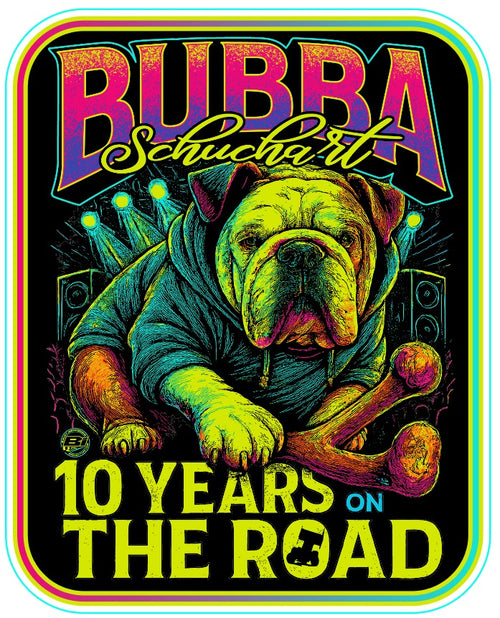 10 Year On Tour Decal