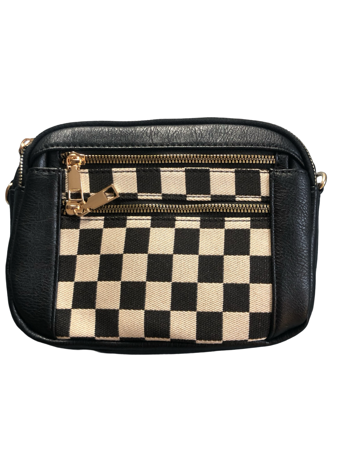Checkered Purse