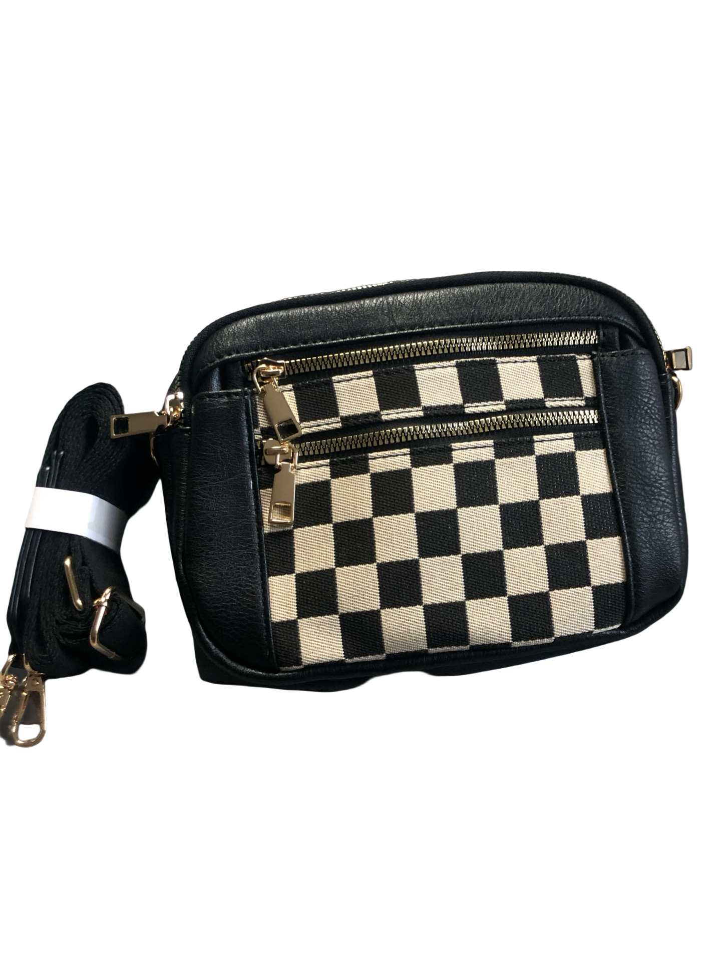 Checkered Purse